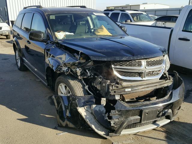 3C4PDCBBXGT156188 - 2016 DODGE JOURNEY SX BLACK photo 1