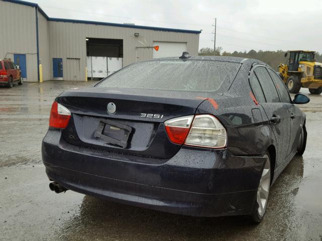 WBAVB13546KX41596 - 2006 BMW 325 I BLUE photo 4