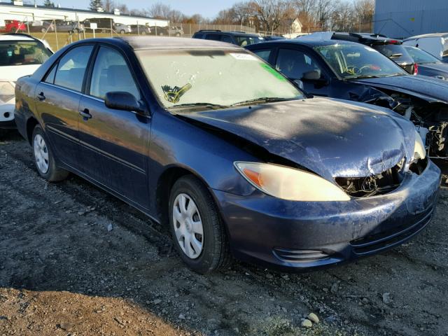 4T1BE32K32U569927 - 2002 TOYOTA CAMRY LE ლურჯი ფოტო 1