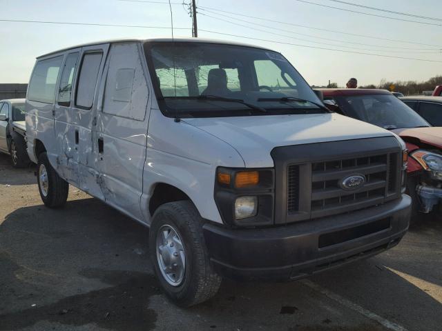 1FBNE3BL3EDA71746 - 2014 FORD ECONOLINE WHITE photo 1