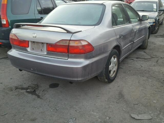 1HGCG1658YA022661 - 2000 HONDA ACCORD EX GRAY photo 4