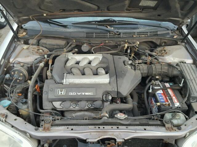 1HGCG1658YA022661 - 2000 HONDA ACCORD EX GRAY photo 7