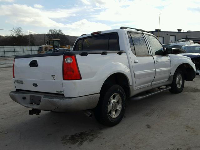 1FMZU67E63UA80641 - 2003 FORD EXPLORER S WHITE photo 4