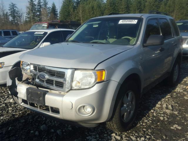 1FMCU93188KD56413 - 2008 FORD ESCAPE XLT SILVER photo 2