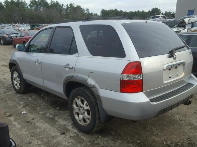 2HNYD18861H519200 - 2001 ACURA MDX TOURIN SILVER photo 3