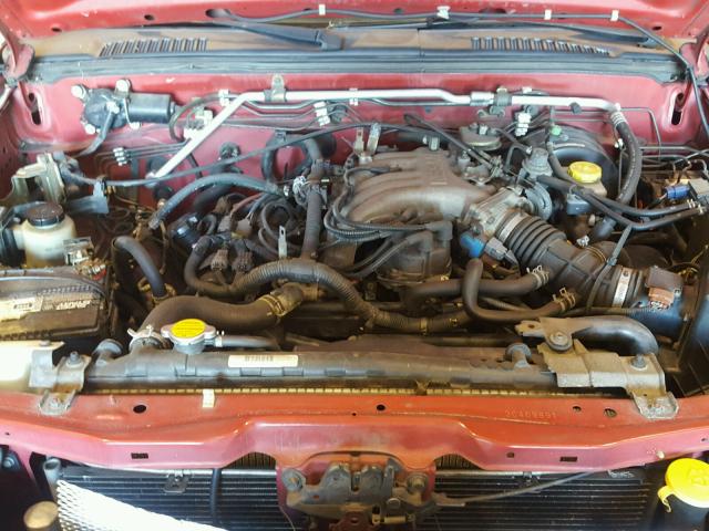 1N6ED29XX3C469991 - 2003 NISSAN FRONTIER C RED photo 7