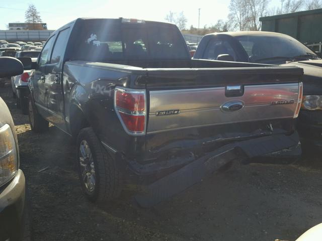 1FTPW14V59FA42974 - 2009 FORD F150 SUPER BLACK photo 3