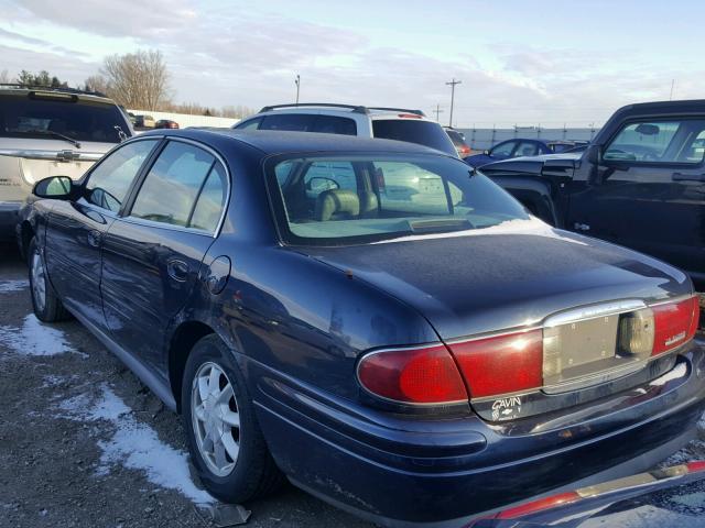 1G4HR54K444156523 - 2004 BUICK LESABRE LI BLUE photo 3