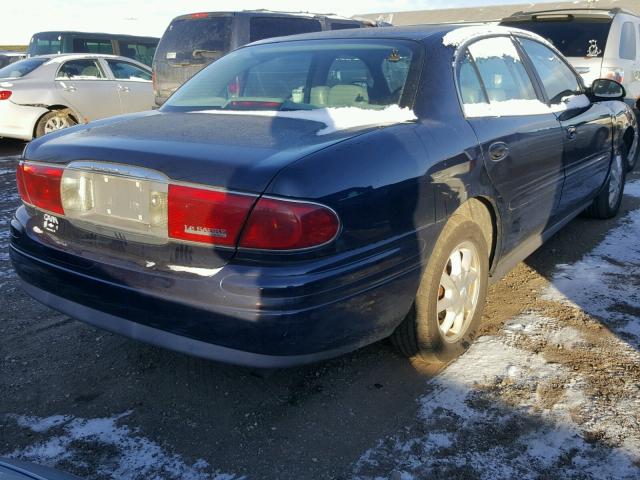 1G4HR54K444156523 - 2004 BUICK LESABRE LI BLUE photo 4