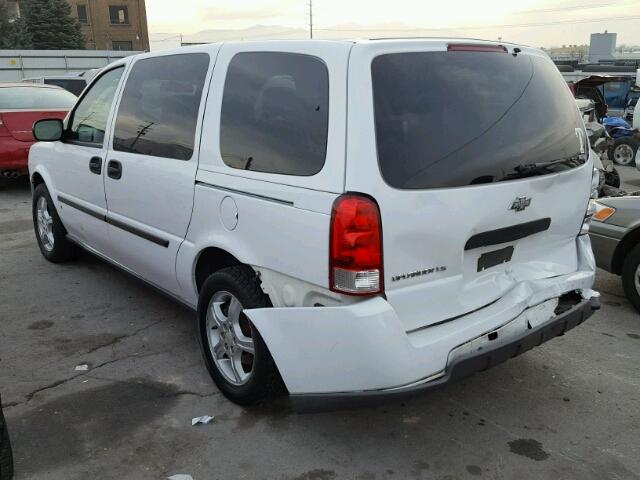 1GNDV23108D157588 - 2008 CHEVROLET UPLANDER L WHITE photo 3