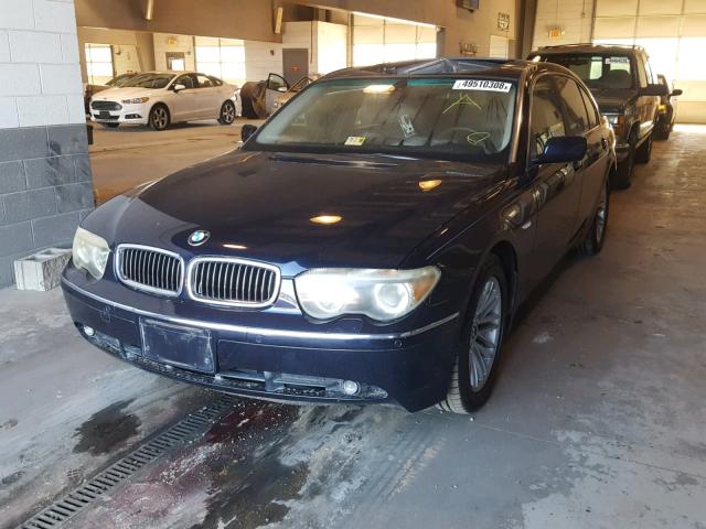WBAGN63453DR15518 - 2003 BMW 745 LI Schwarz Foto 2