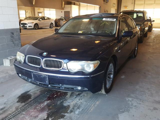 WBAGN63453DR15518 - 2003 BMW 745 LI BLACK photo 2