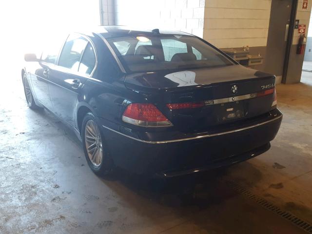 WBAGN63453DR15518 - 2003 BMW 745 LI BLACK photo 3