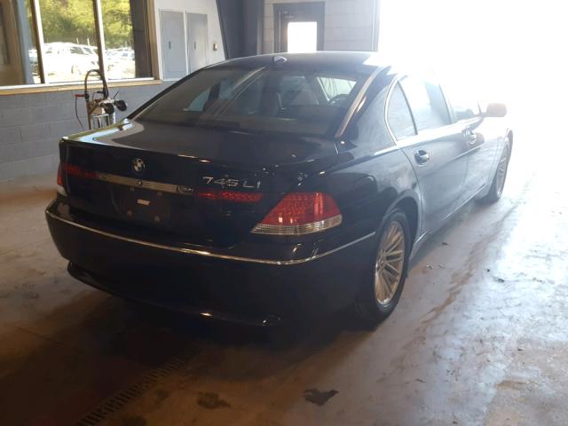 WBAGN63453DR15518 - 2003 BMW 745 LI Schwarz Foto 4