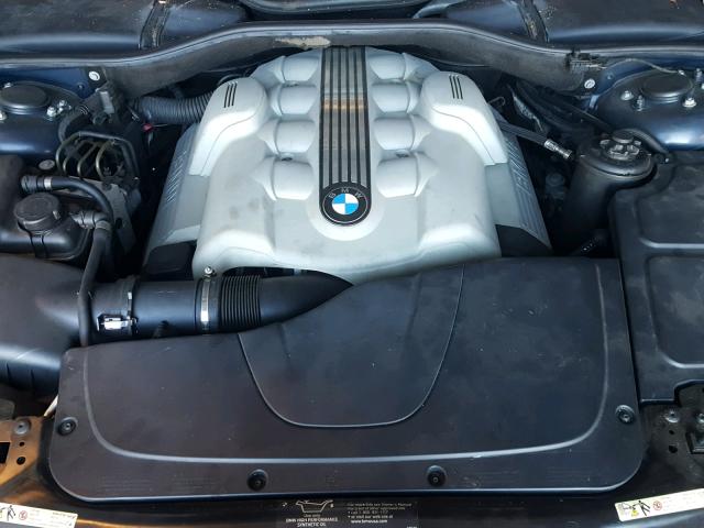WBAGN63453DR15518 - 2003 BMW 745 LI Schwarz Foto 7