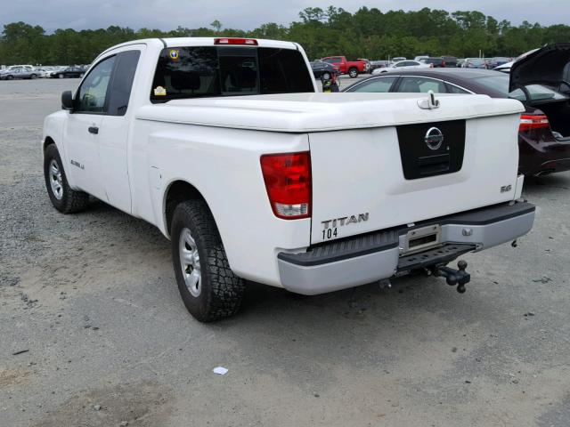 1N6BA06AX5N576997 - 2005 NISSAN TITAN XE WHITE photo 3