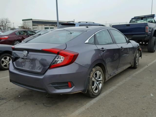 19XFC2F59GE004937 - 2016 HONDA CIVIC LX GRAY photo 4