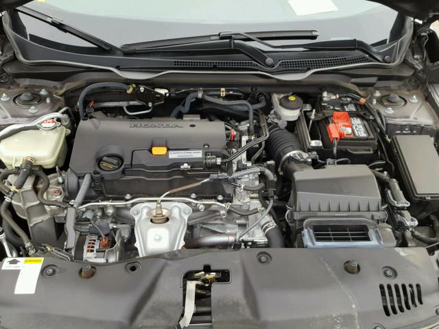 19XFC2F59GE004937 - 2016 HONDA CIVIC LX GRAY photo 7