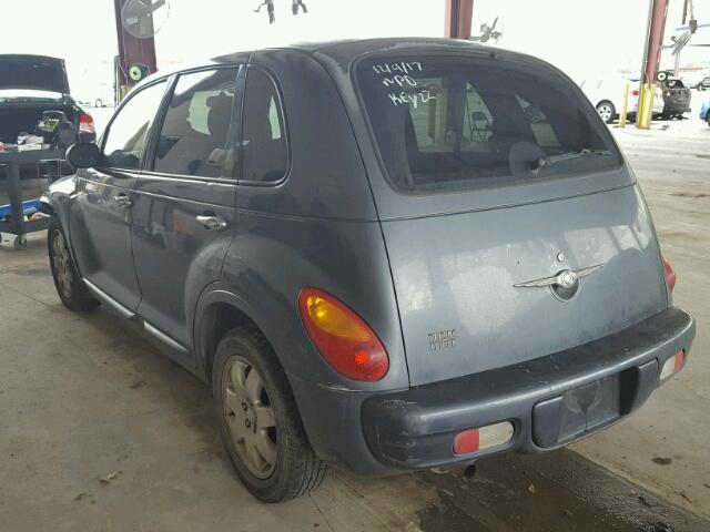 3C4FY58B83T508780 - 2003 CHRYSLER PT CRUISER BLUE photo 3