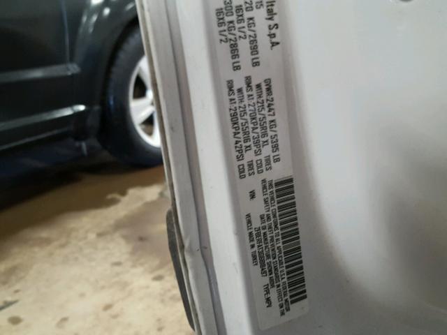 ZFBERFAT3G6B18497 - 2016 RAM PROMASTER WHITE photo 10