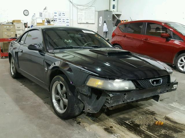 1FAFP404X3F371402 - 2003 FORD MUSTANG BLACK photo 1