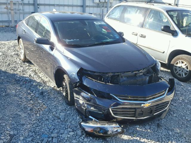 1G1ZB5ST4HF211726 - 2017 CHEVROLET MALIBU LS BLUE photo 1