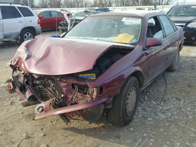 1FACP52U6PA182836 - 1993 FORD TAURUS GL RED photo 2