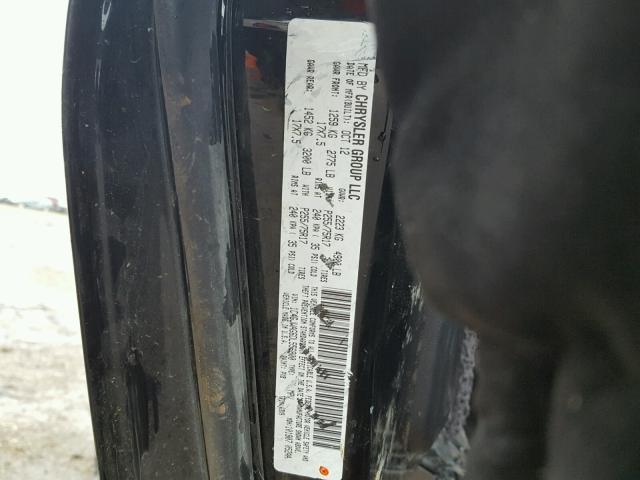 1C4GJWAG6DL556800 - 2013 JEEP WRANGLER S შავი ფოტო 10