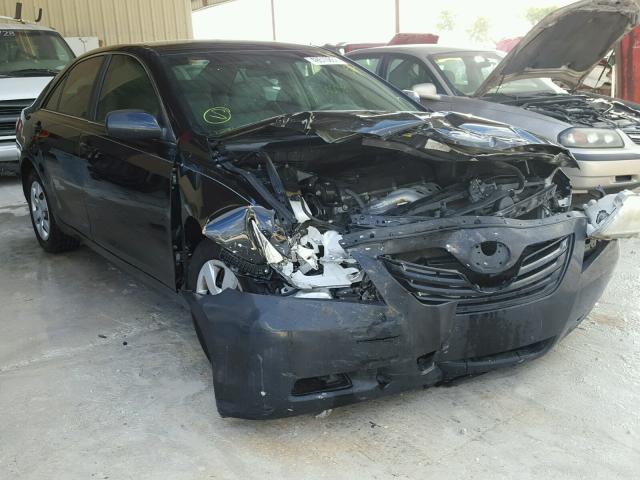 4T1BE46K78U249700 - 2008 TOYOTA CAMRY CE BLACK photo 1