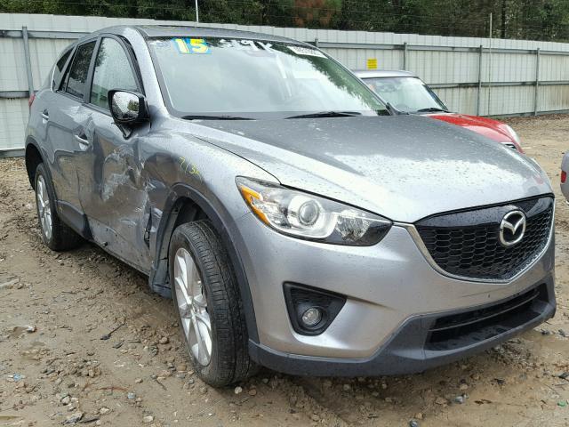 JM3KE2DY4F0524743 - 2015 MAZDA CX-5 GT SILVER photo 1