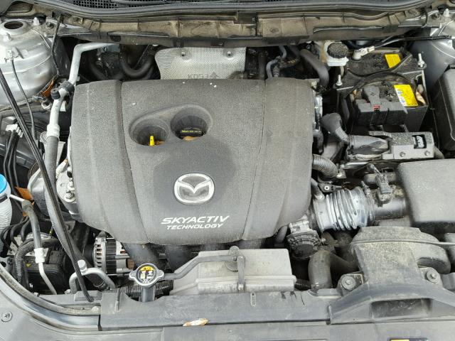 JM3KE2DY4F0524743 - 2015 MAZDA CX-5 GT SILVER photo 7