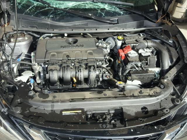 3N1AB7AP8GY296553 - 2016 NISSAN SENTRA S GRAY photo 7