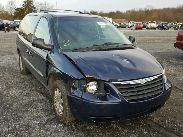 2A4GP54L36R824854 - 2006 CHRYSLER TOWN & COU BLUE photo 1