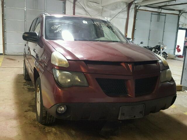 3G7DB03E13S607457 - 2003 PONTIAC AZTEK MAROON photo 1