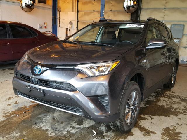 JTMRJREV8JD243613 - 2018 TOYOTA RAV4 HV LE CHARCOAL photo 2