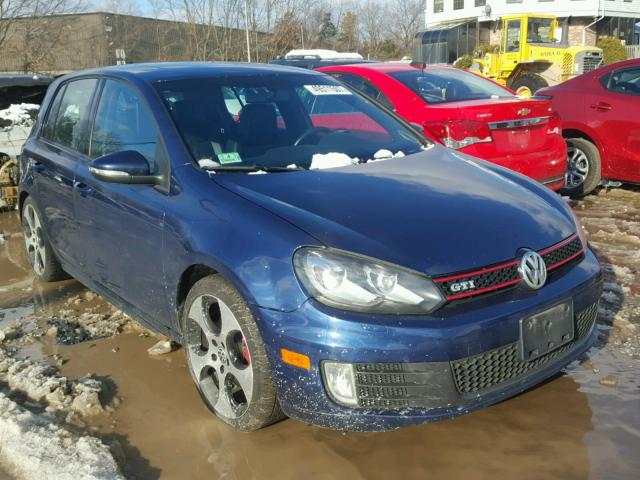 WVWHD7AJ5BW191759 - 2011 VOLKSWAGEN GTI BLUE photo 1