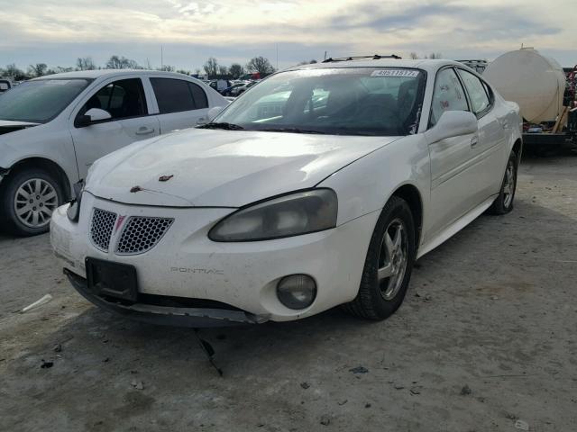 2G2WS522241370462 - 2004 PONTIAC GRAND PRIX WHITE photo 2