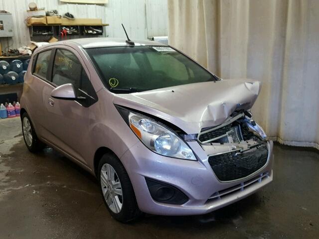 KL8CD6S91DC623303 - 2013 CHEVROLET SPARK 1LT PINK photo 1