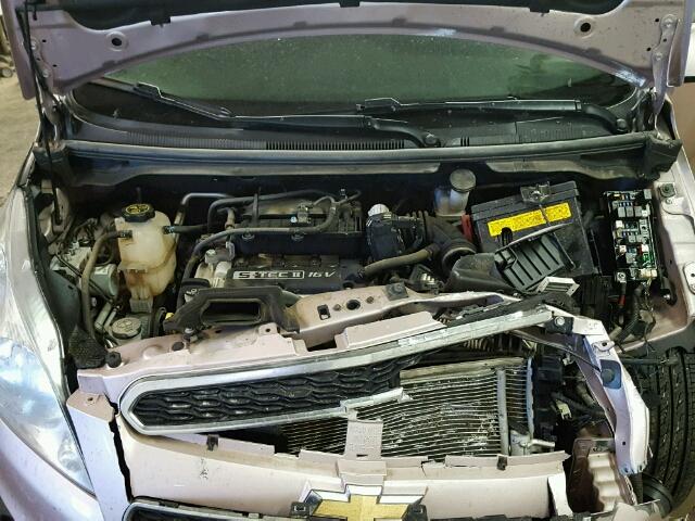 KL8CD6S91DC623303 - 2013 CHEVROLET SPARK 1LT Розовый фото 7