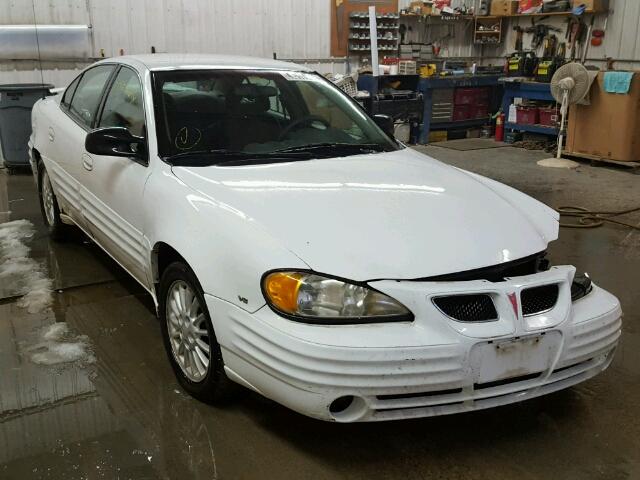 1G2NE52E6XC536820 - 1999 PONTIAC GRAND AM S WHITE photo 1