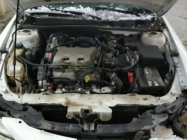 1G2NE52E6XC536820 - 1999 PONTIAC GRAND AM S WHITE photo 7