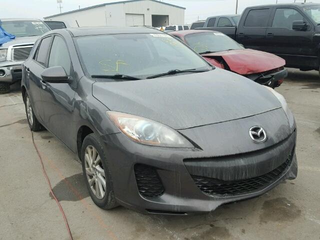 JM1BL1L73C1647862 - 2012 MAZDA 3 I CHARCOAL photo 1