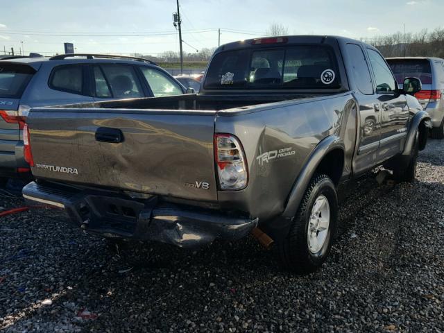 5TBRT34136S478236 - 2006 TOYOTA TUNDRA ACC GRAY photo 4