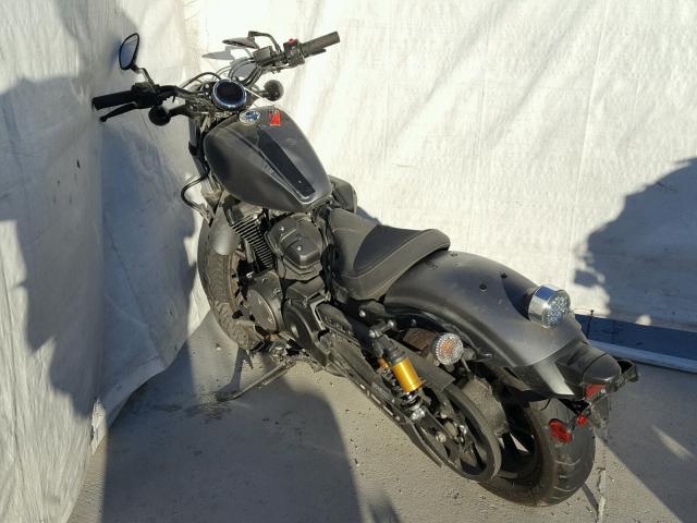 JYAVN05E3EA006190 - 2014 YAMAHA XVS950 CU GRAY photo 3