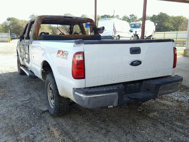 1FTSW2B53AEA49435 - 2010 FORD F250 SUPER WHITE photo 3