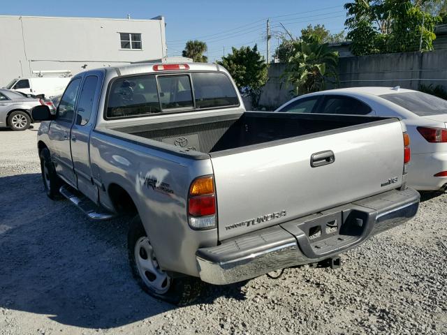 5TBRT34112S313781 - 2002 TOYOTA TUNDRA ACC SILVER photo 3