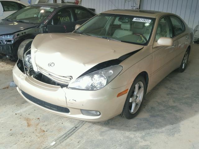 JTHBF30G036008718 - 2003 LEXUS ES 300 GOLD photo 2