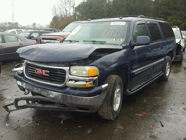 1GKFK16Z34J150351 - 2004 GMC YUKON XL K BLUE photo 2