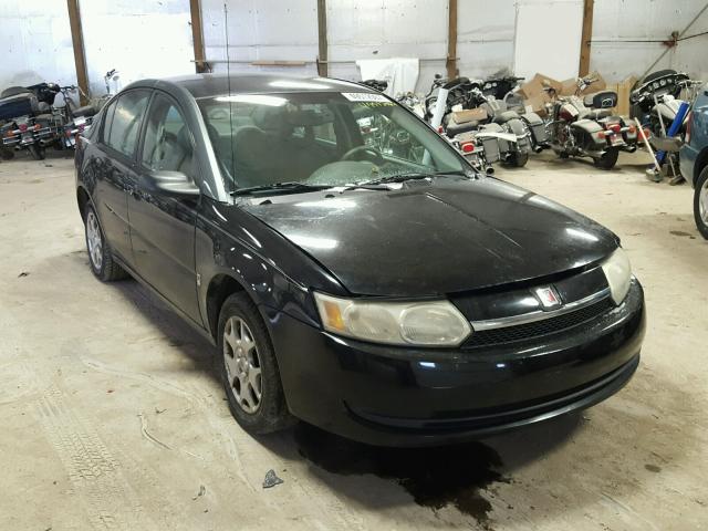 1G8AJ52F23Z146300 - 2003 SATURN ION LEVEL BLACK photo 1