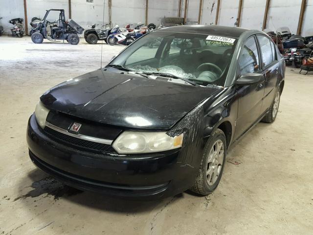 1G8AJ52F23Z146300 - 2003 SATURN ION LEVEL BLACK photo 2